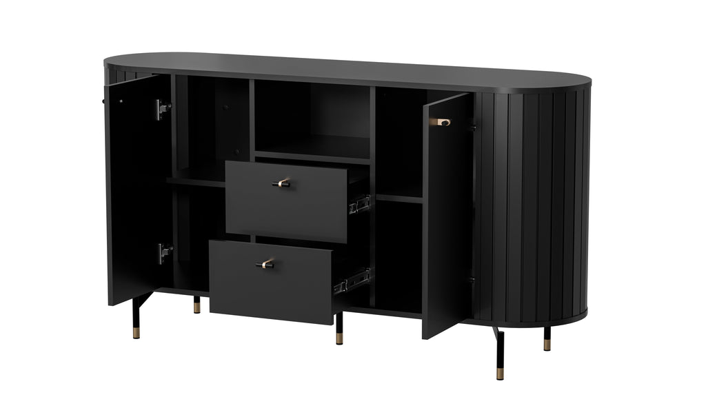 Libra 2 Door 2 Drawer Sideboard W150cm