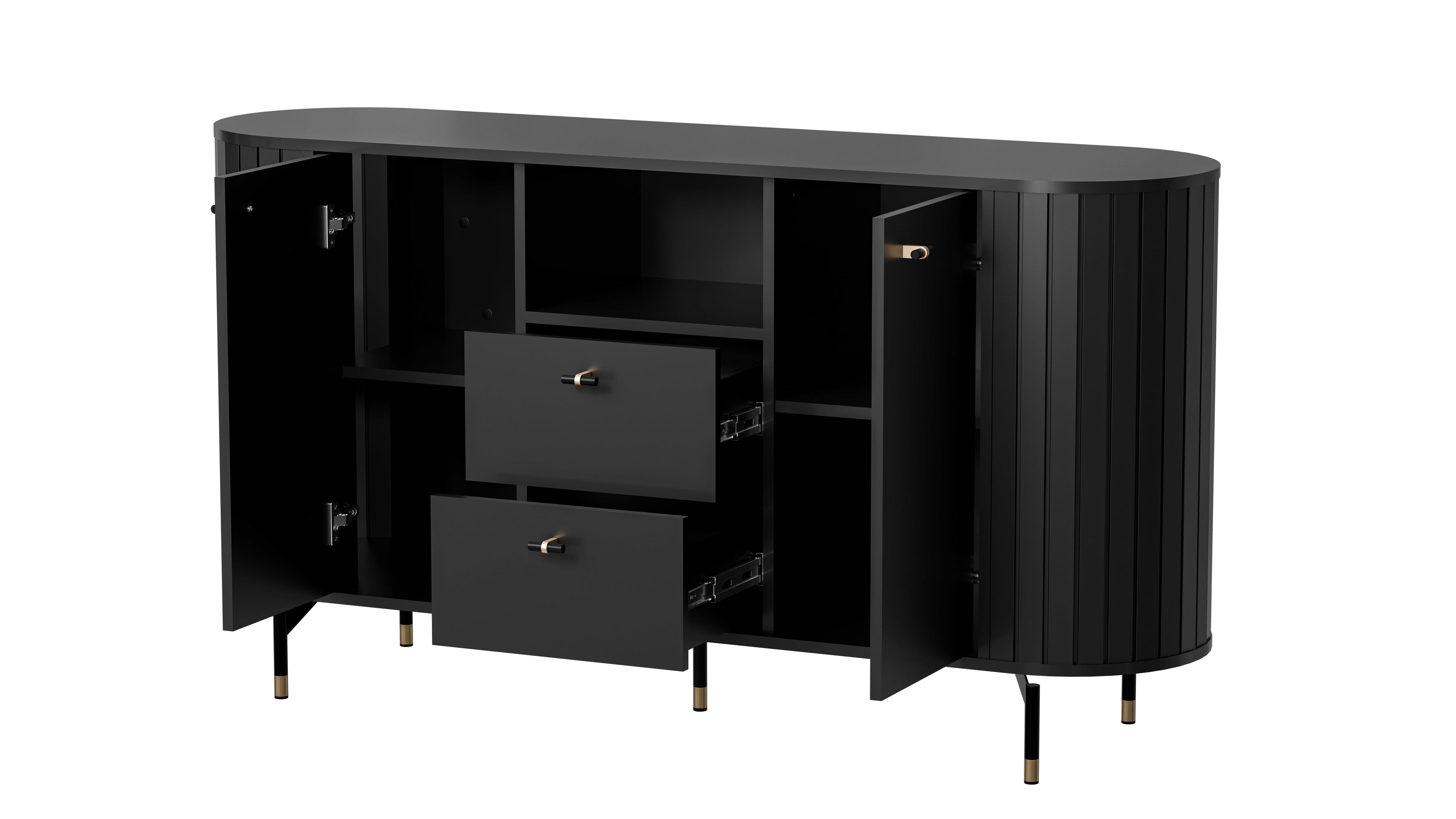 Libra 2 Door 2 Drawer Sideboard W150cm