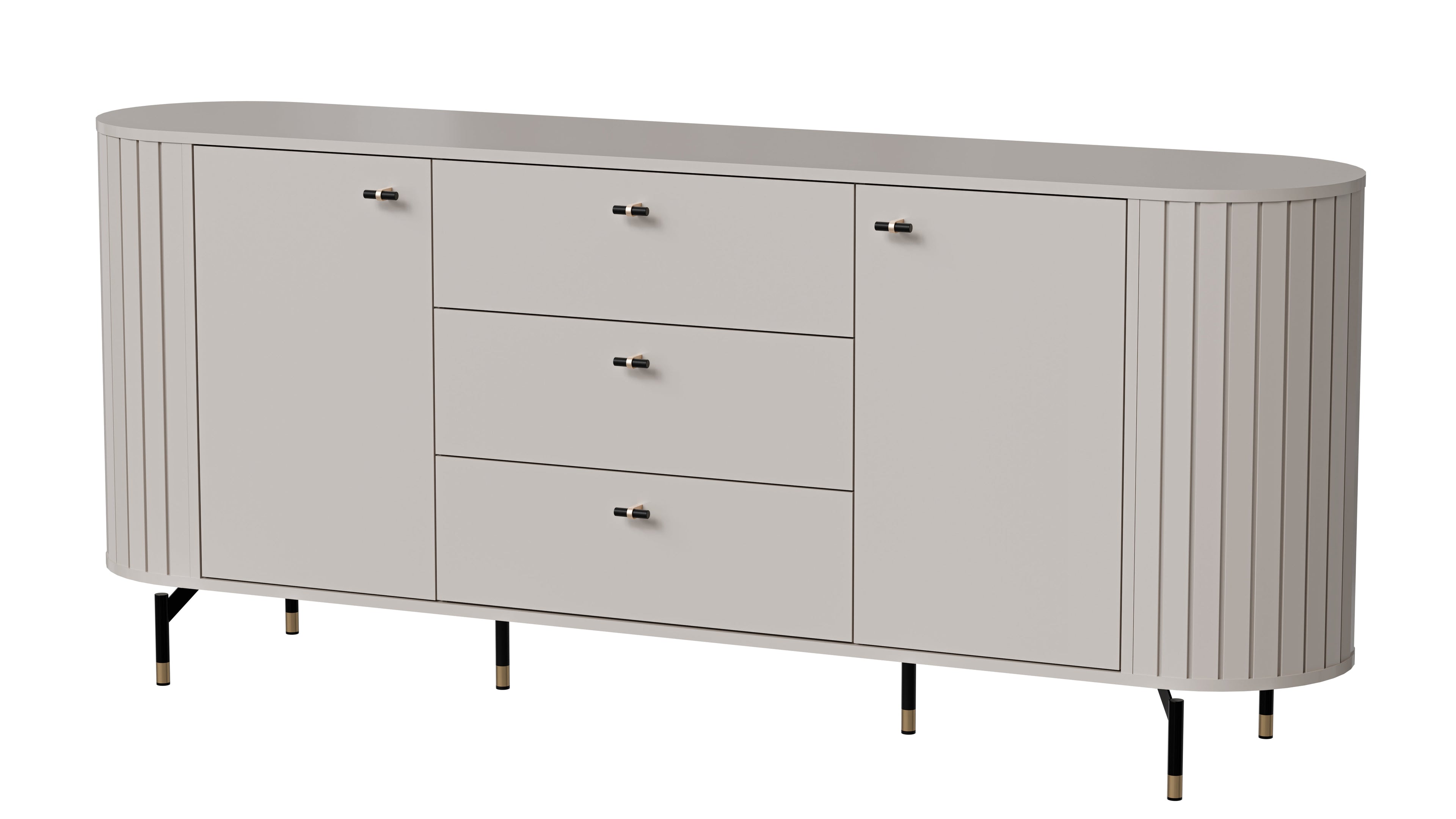 Libra 3 Door 3 Drawer Sideboard W190cm