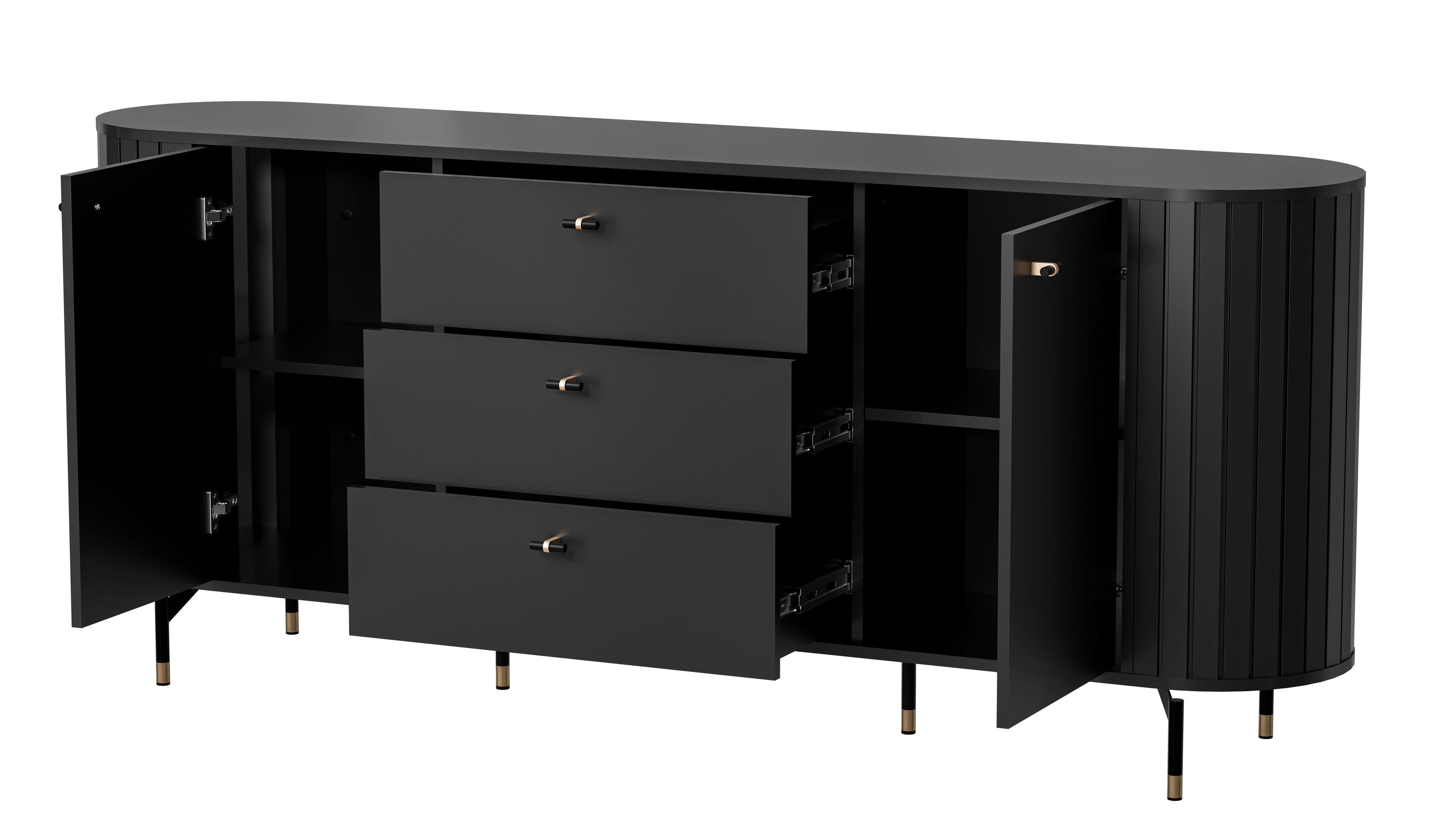 Libra 3 Door 3 Drawer Sideboard W190cm