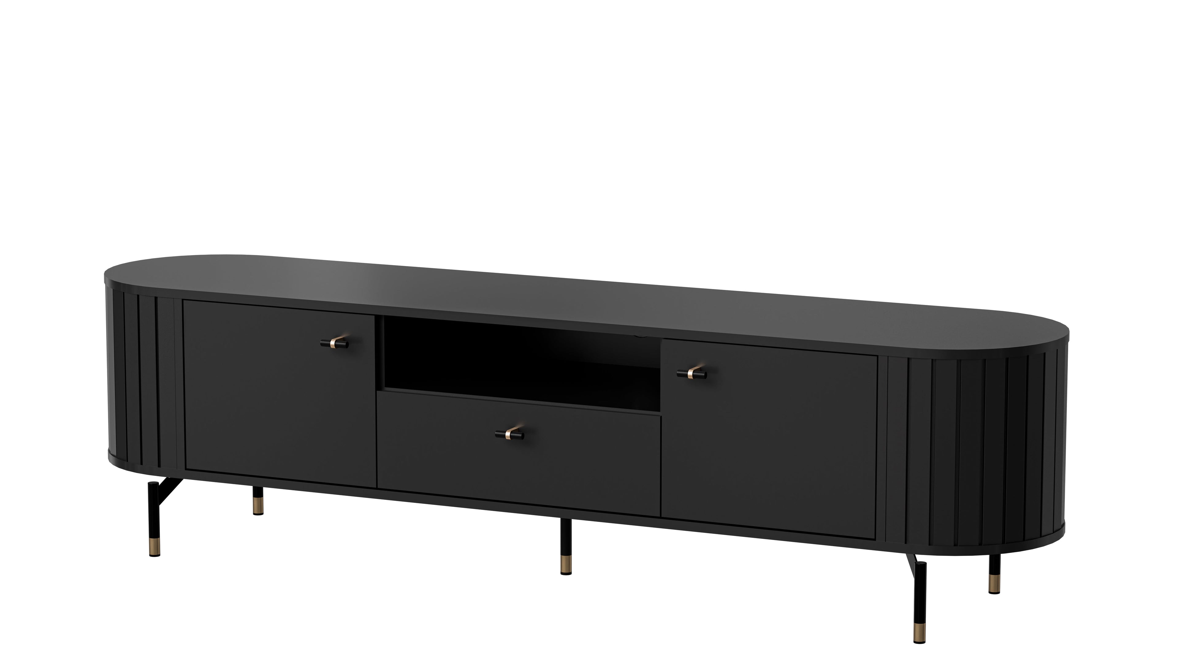Libra 2 Door 1 Drawer TV Cabinet W180cm