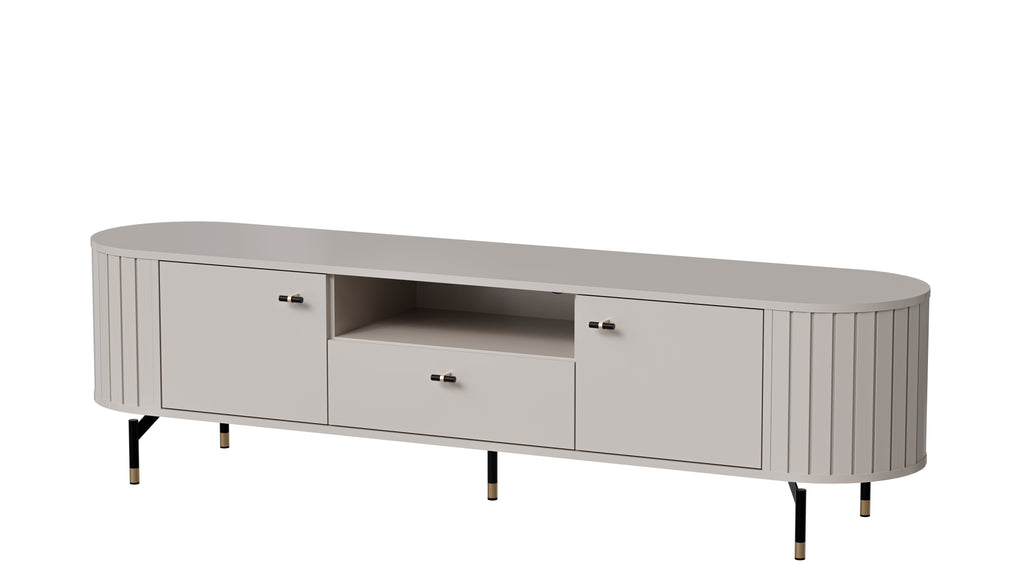 Libra 2 Door 1 Drawer TV Cabinet W180cm