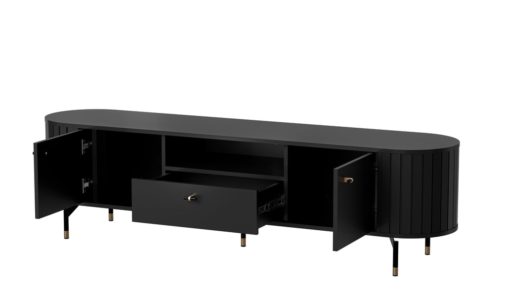 Libra 2 Door 1 Drawer TV Cabinet W180cm