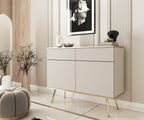 Ola Wave 2 Door 2 Drawer Sideboard W107cm