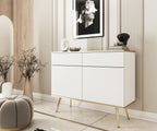 Ola Wave 2 Door 2 Drawer Sideboard W107cm