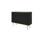 Ola Wave 2 Door 2 Drawer Sideboard W107cm