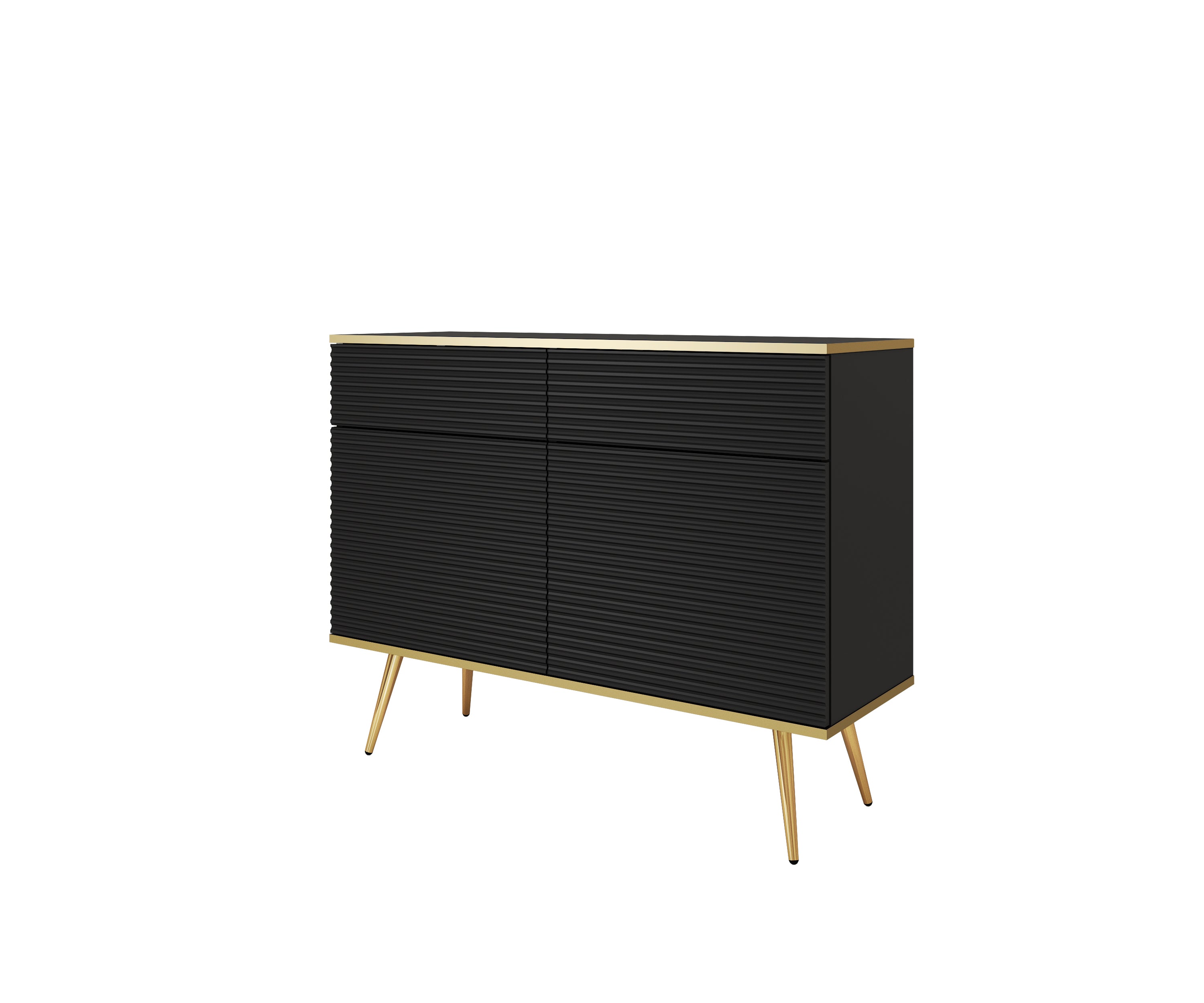Ola Wave 2 Door 2 Drawer Sideboard W107cm