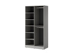 Cairo Wardrobe Fluted Glass W101cm