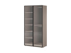 Cairo Wardrobe Fluted Glass W101cm