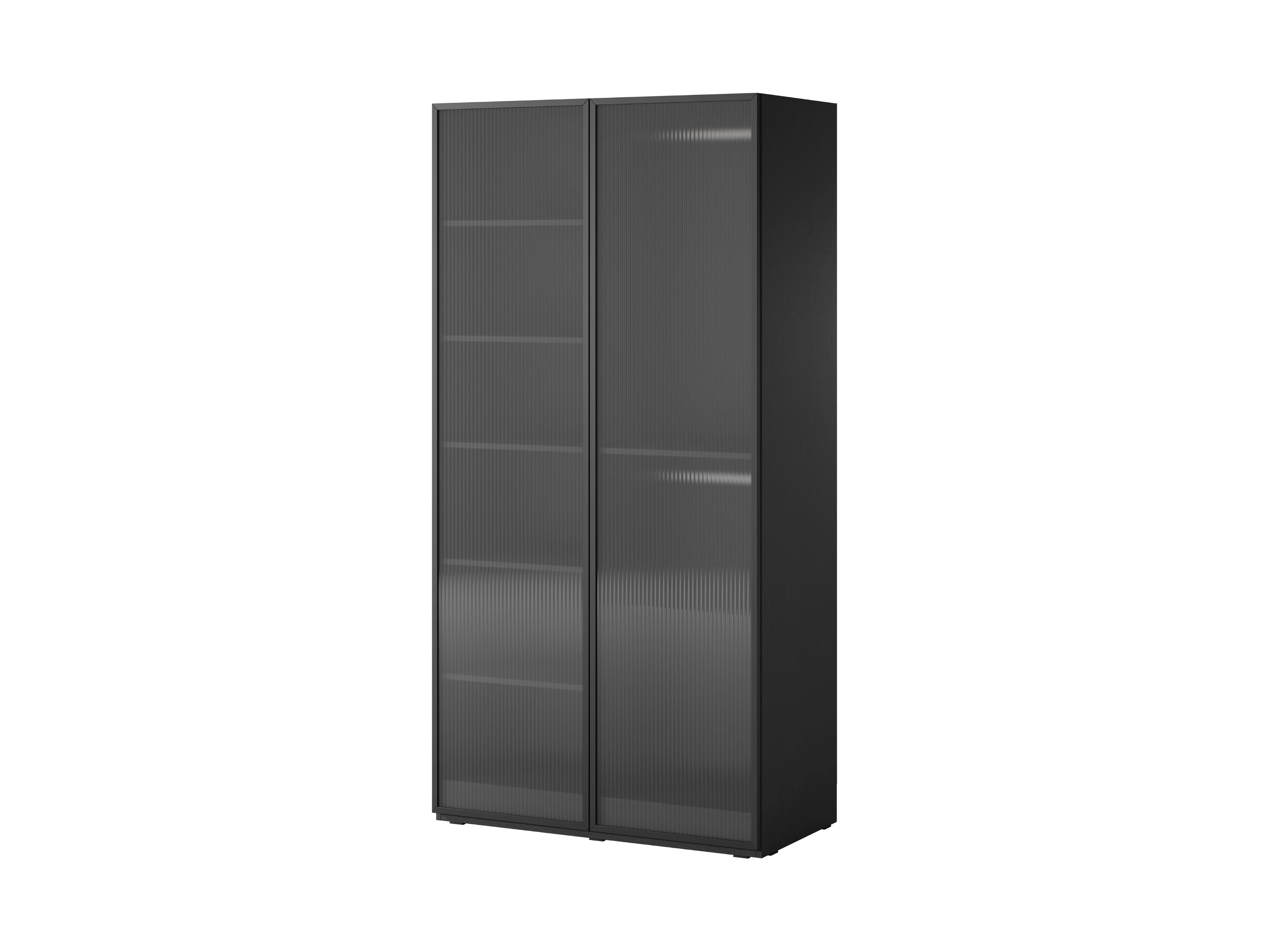 Cairo Wardrobe Fluted Glass W101cm