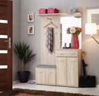 Ario Hallway Mirror with Shelf W60cm